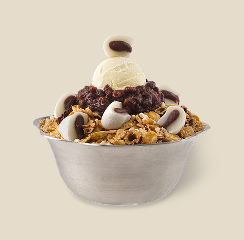전통 팥빙수