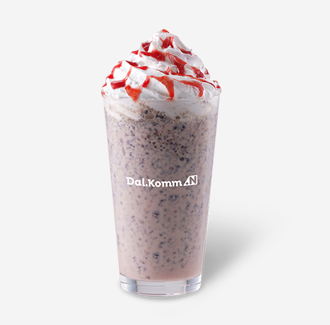 쿠키앤딸기 프라페