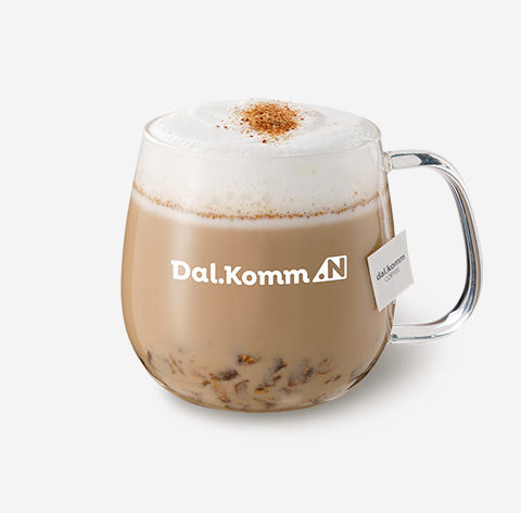 무화과 밀크티 라떼