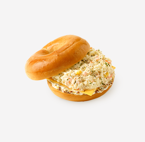 포테이토치즈 베이글 샌드위치
