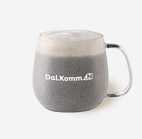 흑임자 오트 라떼