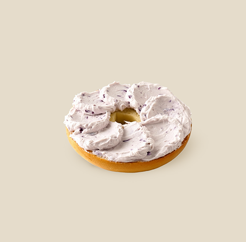 블루베리 크림치즈 베이글