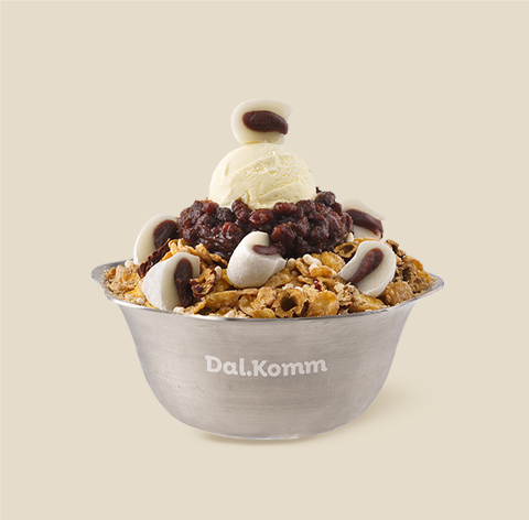 전통 팥빙수
